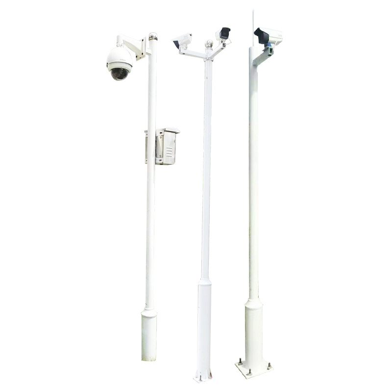 Soporte de seguridad vial Traffic Street CCTV Monitor Poses