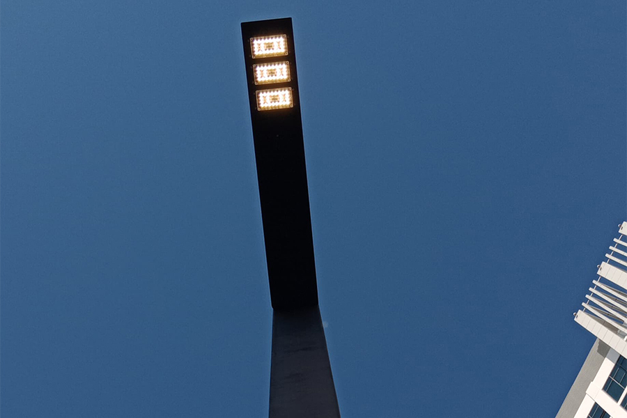 Pole de luz decorativo de Emiratos Árabes Unidos