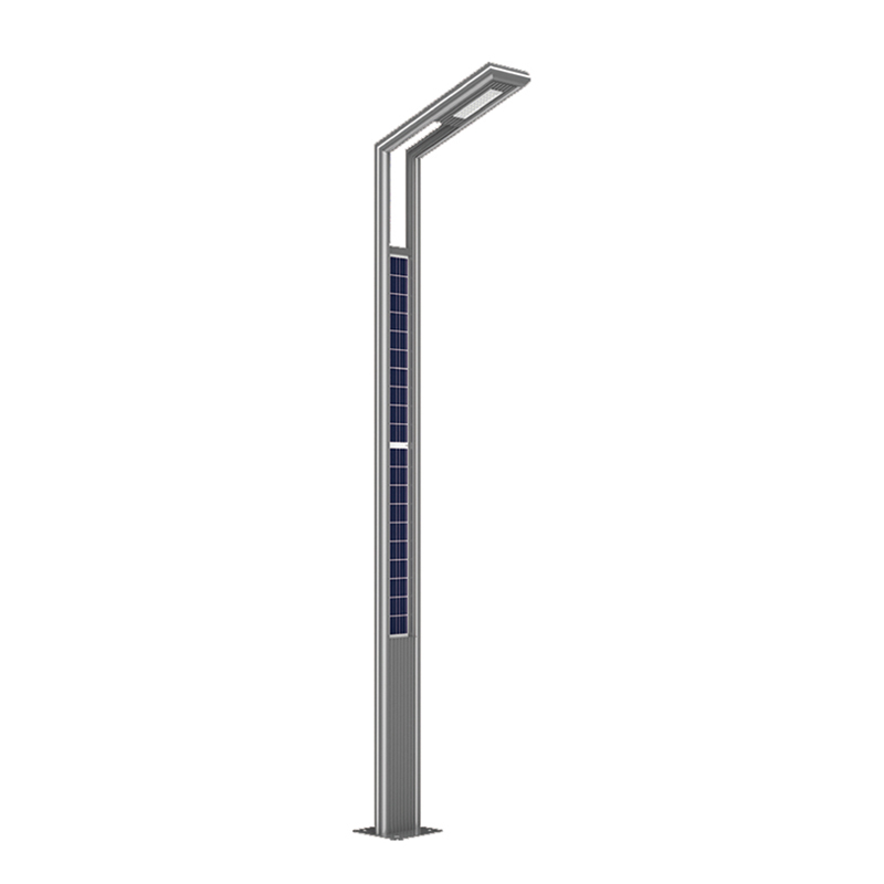 DDK-DAP030 Poste solar integrado de aluminio