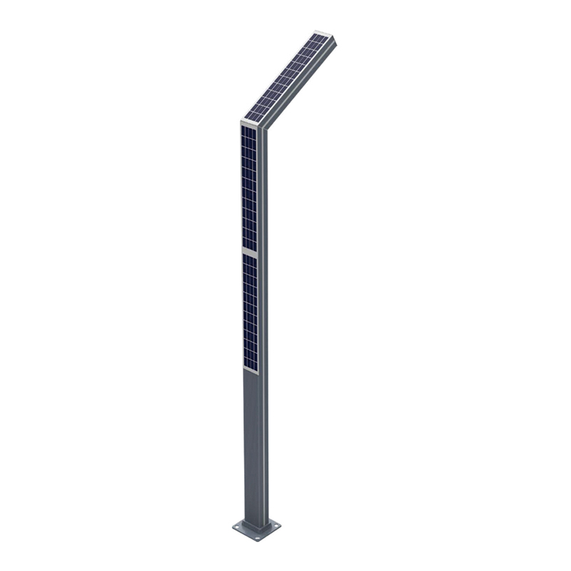 DDK-DAP031 Poste solar integrado de aluminio