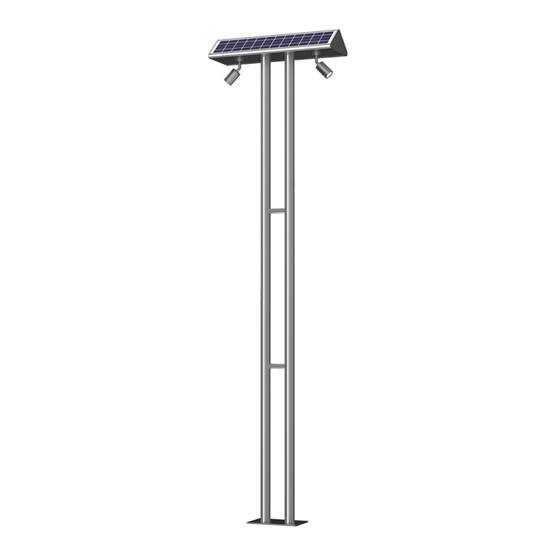 DDK-DAP033 Poste solar integrado de aluminio