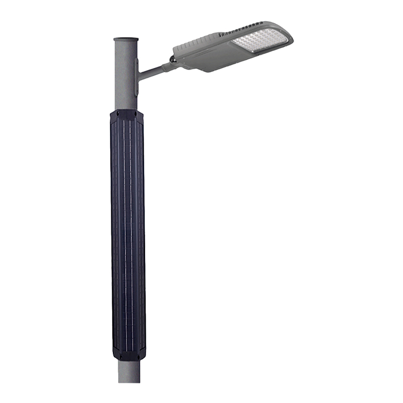 DDK-SL081 Poste solar envuelto hexagonal