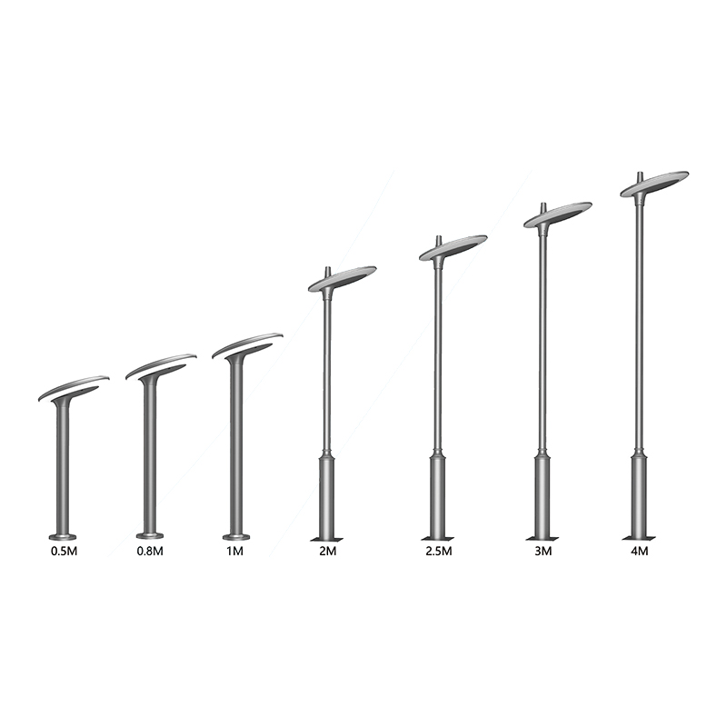DDK-STL103 Luz de poste solar para exteriores