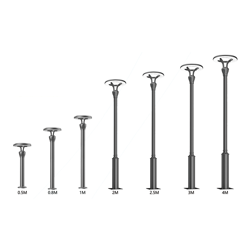 DDK-STL105 Luz de poste solar para exteriores